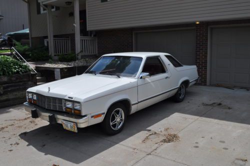 1980 ford fairmont futura 4 speed 4 cyl. 2.3 l sweet car plaid interior unusual