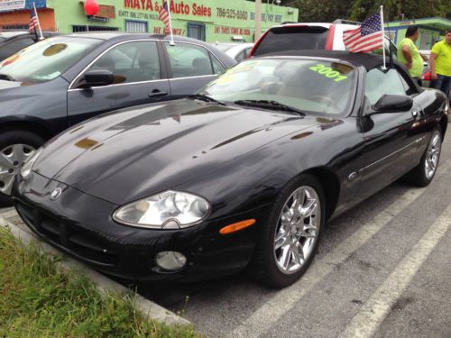 2001 jaguar xk8 base convertible 2-door 4.0l - no reseve!
