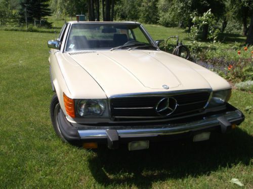 1980 mercedes - benz 450 sl coupe / roadster