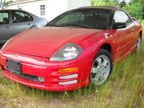 2001 misubishi eclipse spyder gt convertible