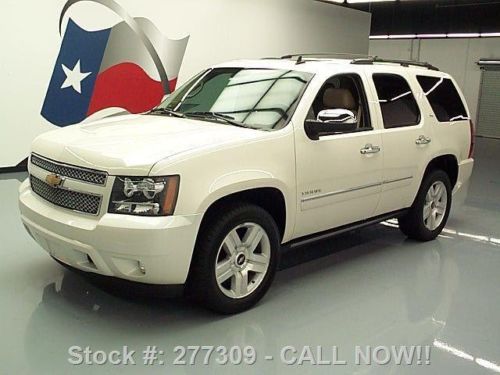 2012 chevy tahoe ltz sunroof nav rear cam dvd 20&#039;s 30k texas direct auto