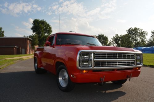 Custom, red, stepside chopped, Tubbed, 1979 trophy winner, eye catching D 100, image 5