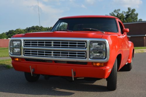 Custom, red, stepside chopped, Tubbed, 1979 trophy winner, eye catching D 100, image 6