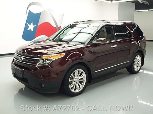 2011 ford explorer ltd dual sunroof nav rear cam 56k mi texas direct auto