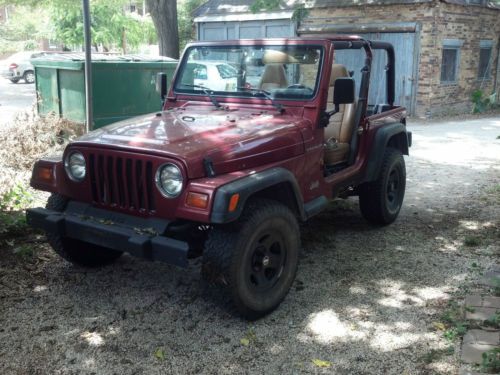 1998 jeep wrangler se sport utility 2-door 2.5l