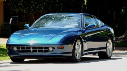2000 ferrari 456m gta ultra luxury sport coupe with 17,000 well maintained miles
