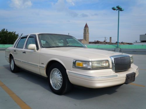 1996 lincoln town car cartier no reserve!