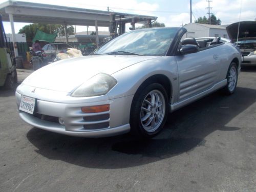 2001 mitsubishi eclipse spyder gt, no reserve