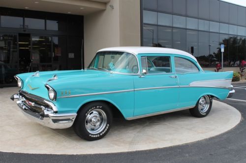 1957 chevrolet bel air 2 door post with bel air trim for sale belair 57 chevy