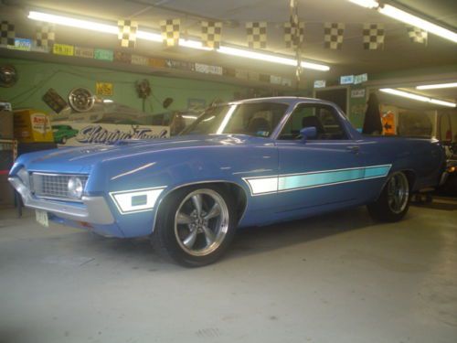 1971 ford ranchero gt tribute  460 4 speed
