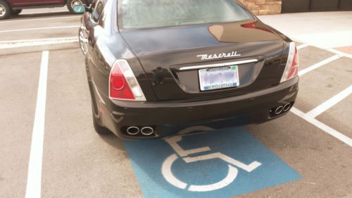 Beautiful 2006 black with chrome wheels, 33,000 miles, serviced by maserati