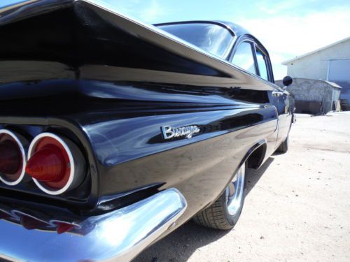 1960 RARE! BISCAYNE 2 DOOR CALIFORNIA CAR ! 350 4 SPEED, MIDNIGHT BLACK !!!, US $19,500.00, image 13
