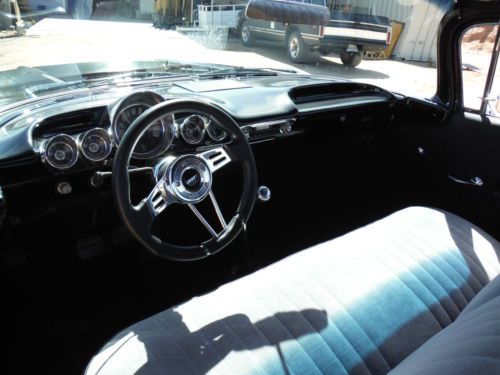 1960 RARE! BISCAYNE 2 DOOR CALIFORNIA CAR ! 350 4 SPEED, MIDNIGHT BLACK !!!, US $19,500.00, image 17