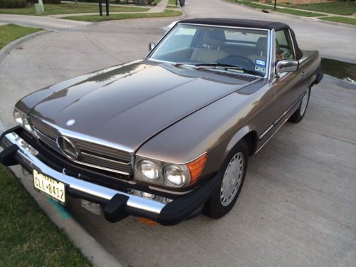 1987 mercedes benz 560sl convertible