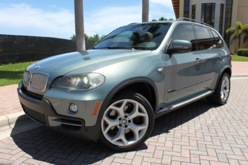 2008 bmw x5 4.8i sport navigation tech 56k miles fl car sat radio clean carfax