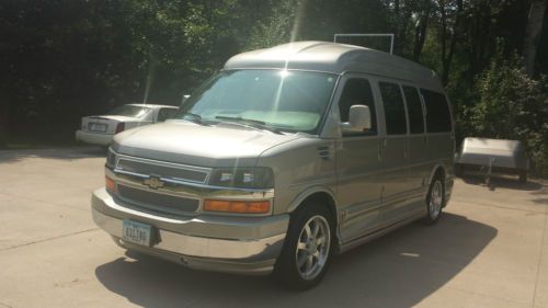 2008 chevrolet express 1500 luxury conversion hi top van - excellent condition