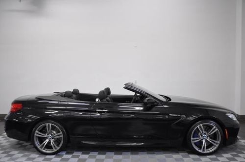 2013 bmw m6 convertible black sapphire metallic 3800 miles m double clutch trans