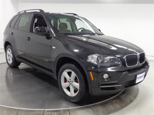 2007 bmw x5 3.0l 6 cyls automatic 6-speed awd leather black