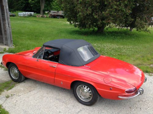 1969 alfa romeo duetto, original paint, 72k original miles and owner runs great