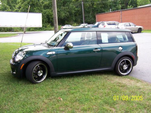 2009 mini cooper s clubman wagon 3-door 1.6l