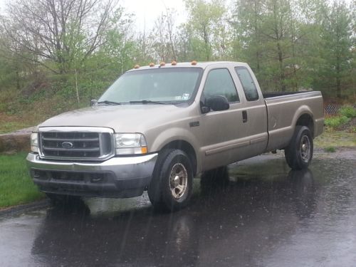 2003 ford f250 superduty truck tan exterior/interior ac power windows power lock