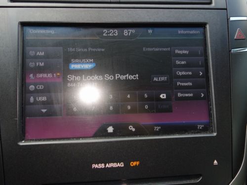 2014 LINCOLN MKZ 3.7L V6 14K MI LEATHER W/ HEATED SEATS LINCOLN MY TOUCH BLUETO, US $24,983.00, image 8