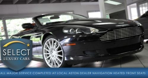 Beautiful db9 volante convertible major service completed nav htd seats