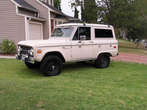 1971 ford bronco sport, excellent condition, rust free, california car, uncut.