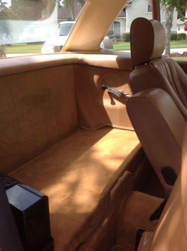 1986 Mercedes Benz 560SL convertible one owner 96K miles white w/ tan interior, US $12,000.00, image 3