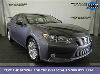 2013 lexus es350  warranty navigation luxury pkg leather backup camera xm