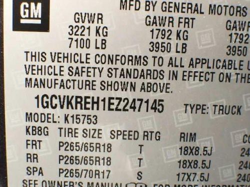 2014 Chevrolet Silverado 1500, US $38,685.00, image 2