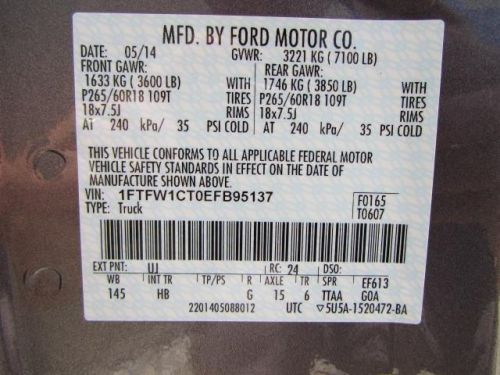 2014 Ford F150, US $47,805.00, image 12