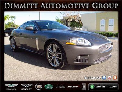 2009 jaguar xkr portfolio coupe, 1 owner fl car with 15,910 miles!