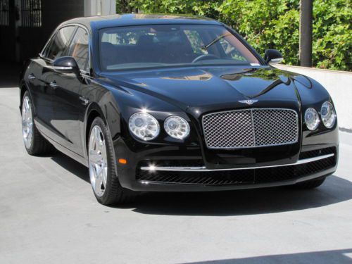 Bentley flying spur low miles beluga saddle