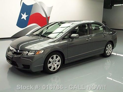 2009 honda civic lx sedan automatic cruise control 46k texas direct auto