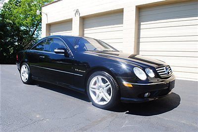 2004 mercedes benz cl55 amg/wow!look!unreal!black!