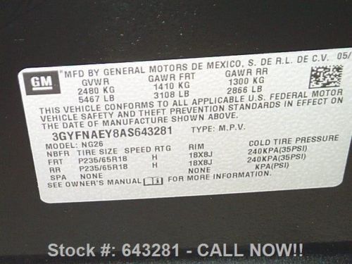 2010 CADILLAC SRX LUXURY PANO SUNROOF DUAL DVD 38K MI TEXAS DIRECT AUTO, US $25,780.00, image 22