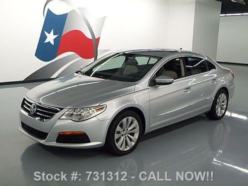 2011 volkswagen cc sport turbocharged htd seats 28k mi texas direct auto