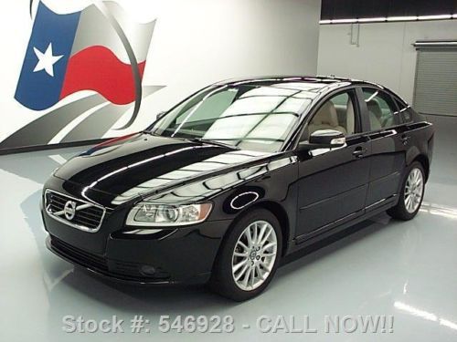 2011 volvo s40 t5 sunroof leather alloy wheels 24k mi texas direct auto