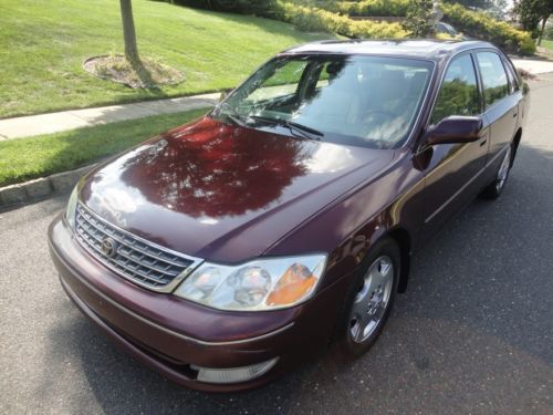 2003 toyota avalon xls leather sunroof premium sound only 94k low miles all opts