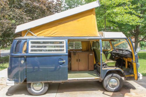 1976 volkswagen vw westfalia camper van bus