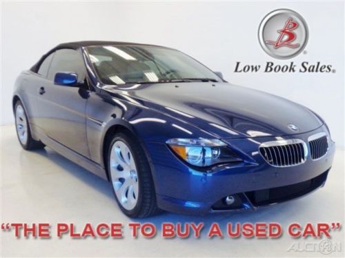 We finance! 2005 645ci used certified 4.4l v8 32v automatic rwd convertible