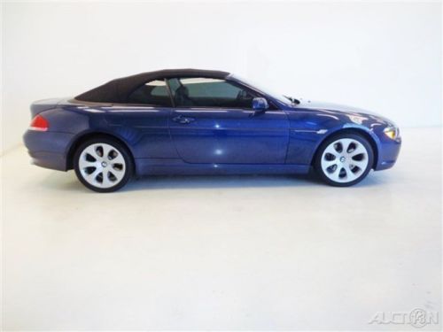We Finance! 2005 645Ci Used Certified 4.4L V8 32V Automatic RWD Convertible, image 2