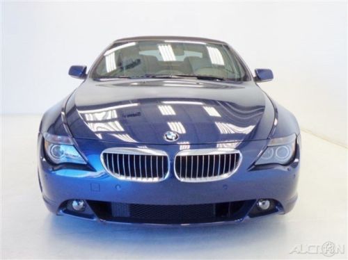We Finance! 2005 645Ci Used Certified 4.4L V8 32V Automatic RWD Convertible, image 4