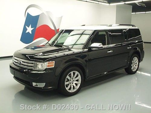 2011 ford flex ltd 6-pass htd leather nav rear cam 72k texas direct auto