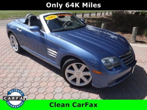 2005 chrysler crossfire convertible limited v6 3.2l/195.2 5-speed  automatic rwd