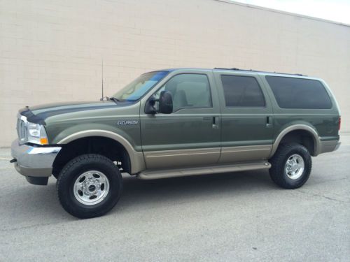 Super clean 2001 ford excursion limited 4x4 - 7.3 powerstroke turbo diesel