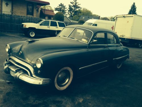 Antique 1948 oldsmobile futuramic eight cylinder olds not chevy or ford vintage