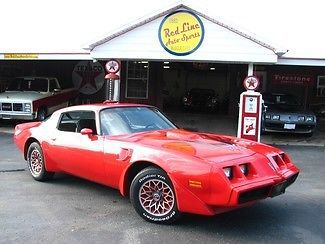 79 buccaneer red trans am 6.6 litre # match  71000 mileoriginal hobnail interior