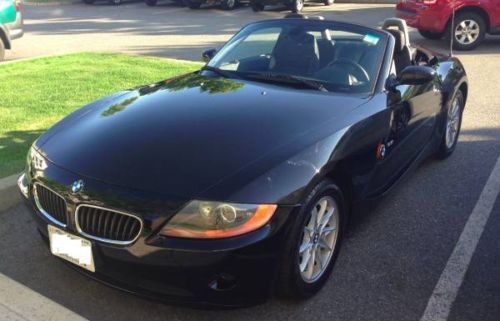 Bmw z4,black convertible.great condition, recently serviced, selling due to move